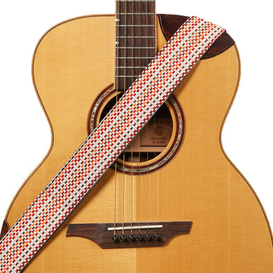 AMUMU Guitar Strap Grid Design -CO15W-RW